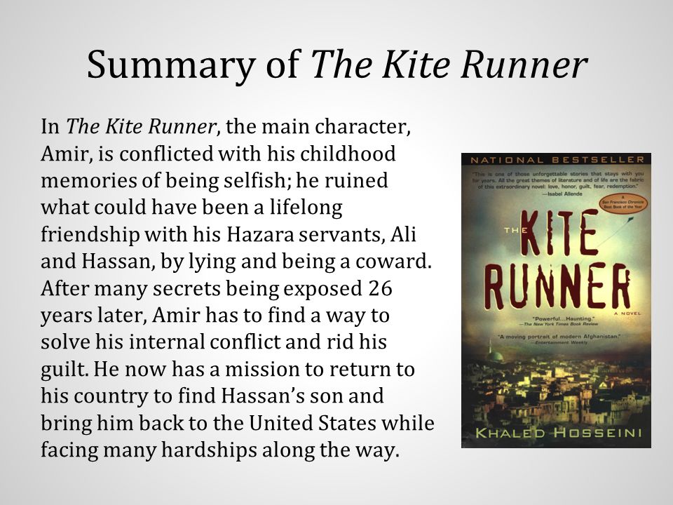 The Kite Runner Analysis Essay